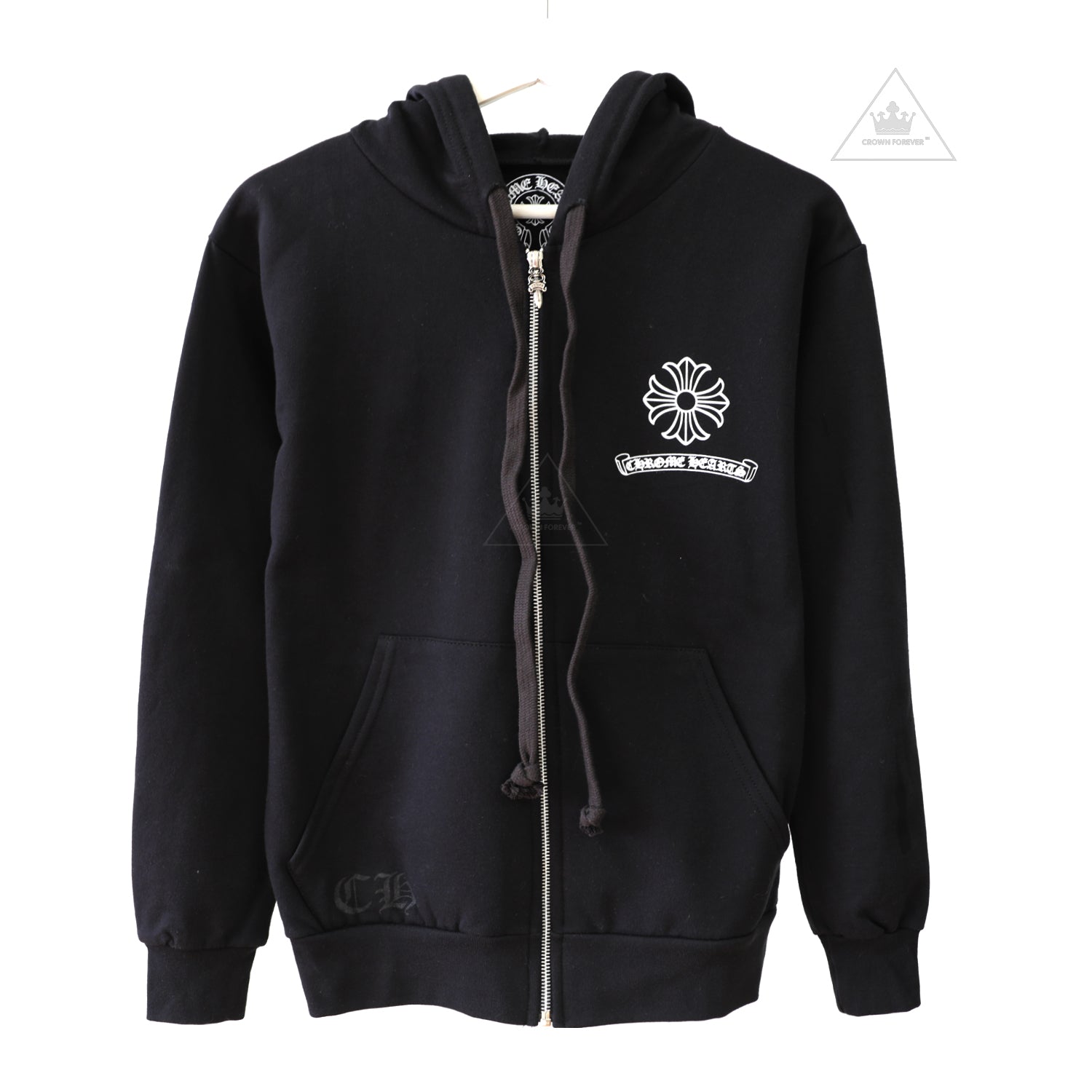 Chrome Hearts Dagger Zip Hoodie – CROWN FOREVER