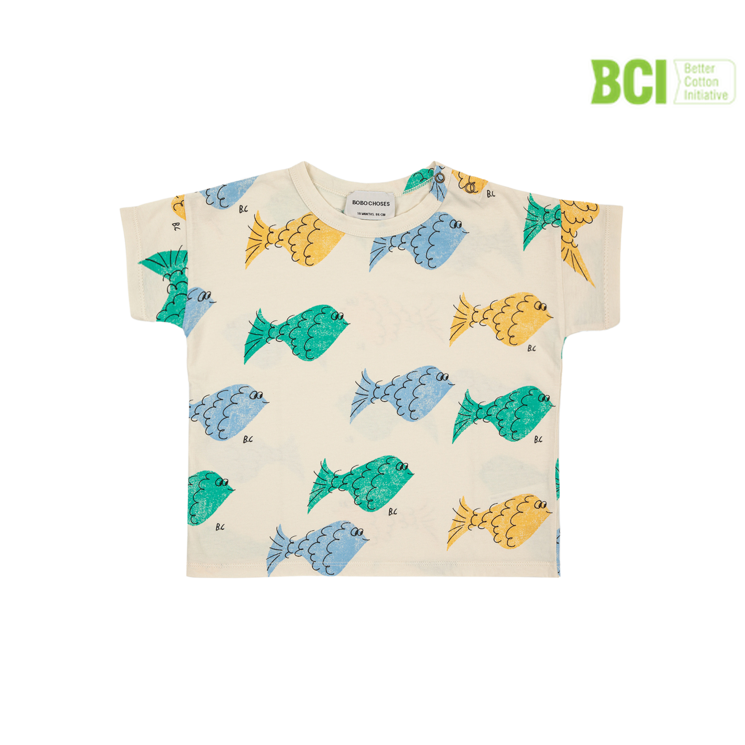 Bobo Choses Multicolor Fish All Over T Shirt – Crown Forever