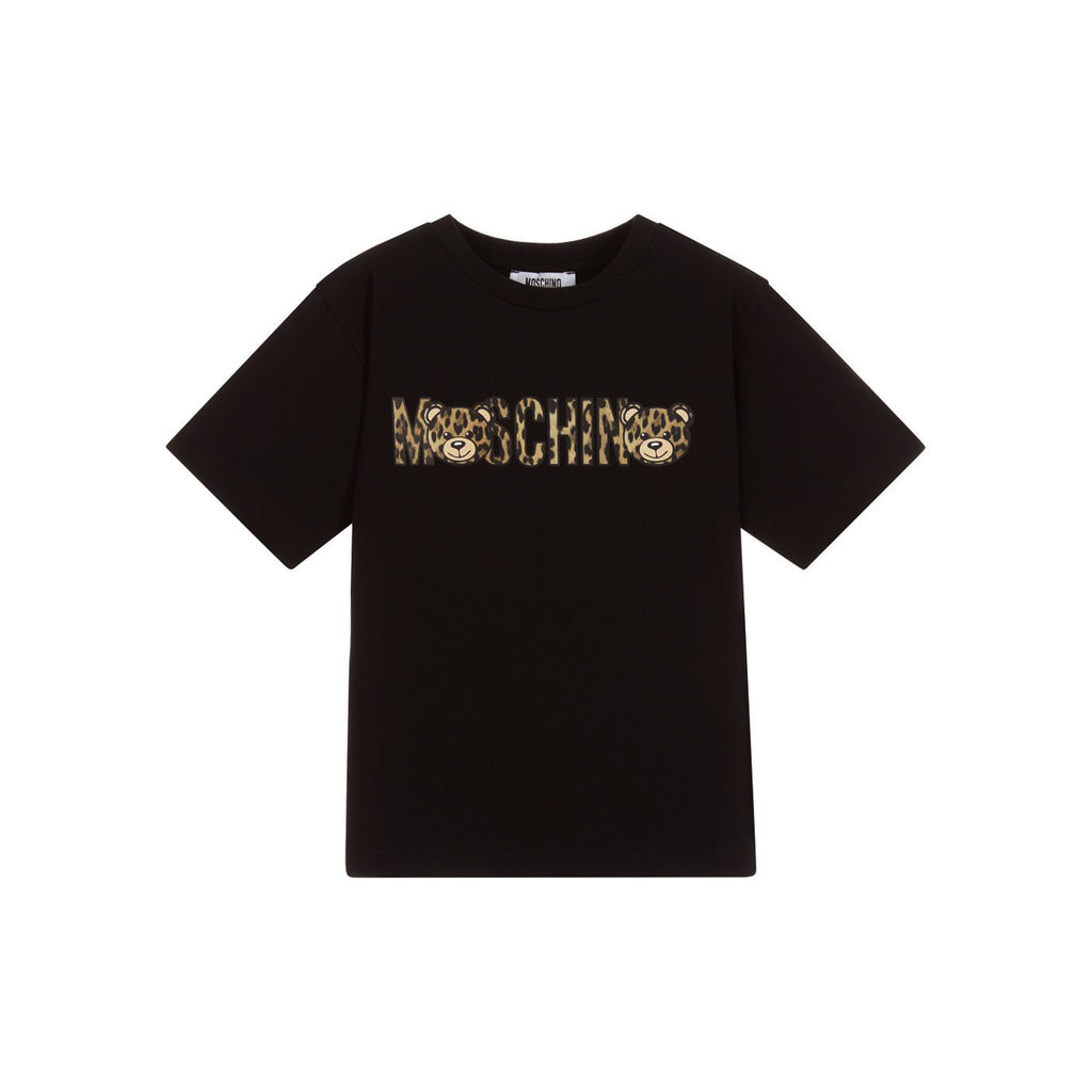 love moschino leopard t shirt