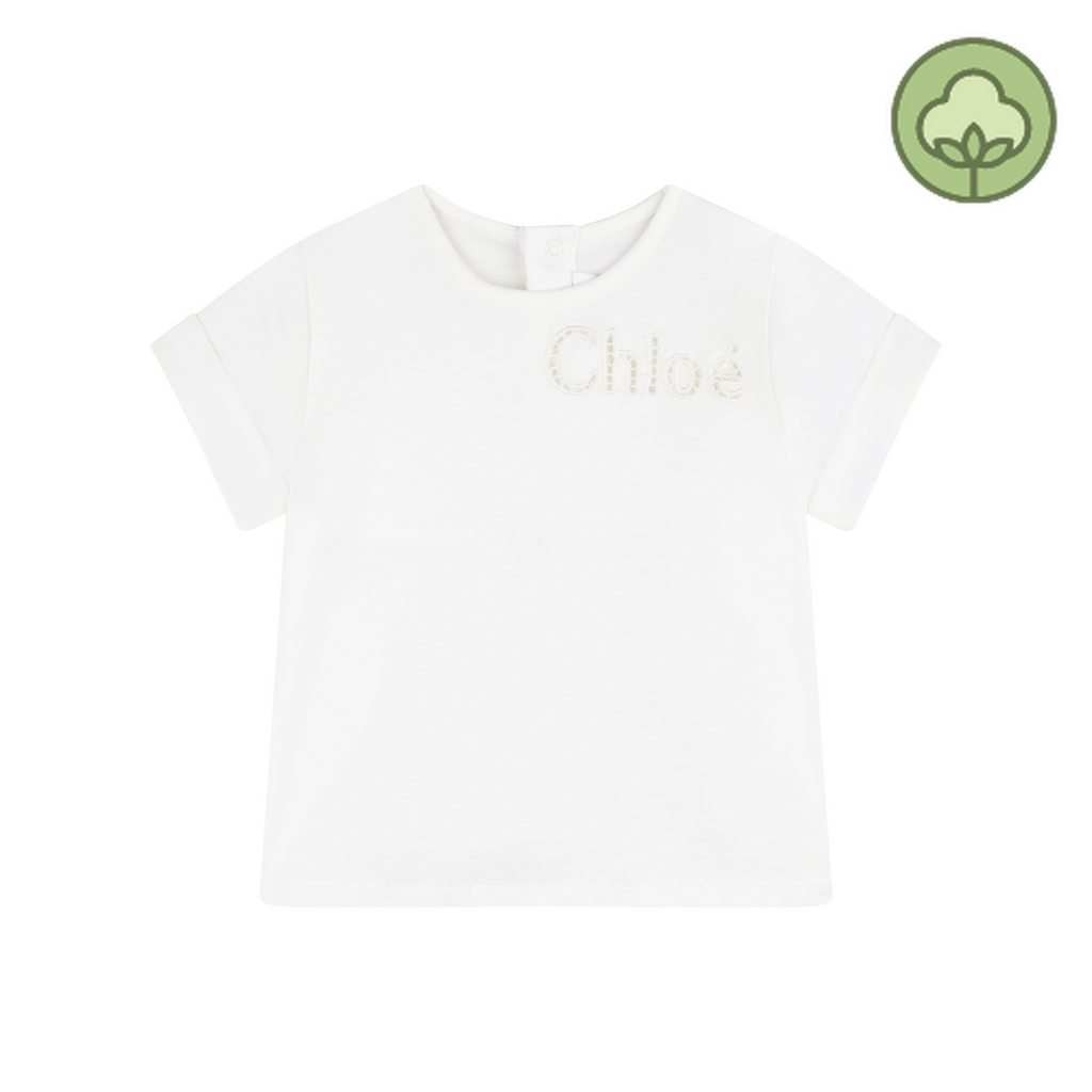 Off-White Kids Logo-Print Cotton T-Shirt