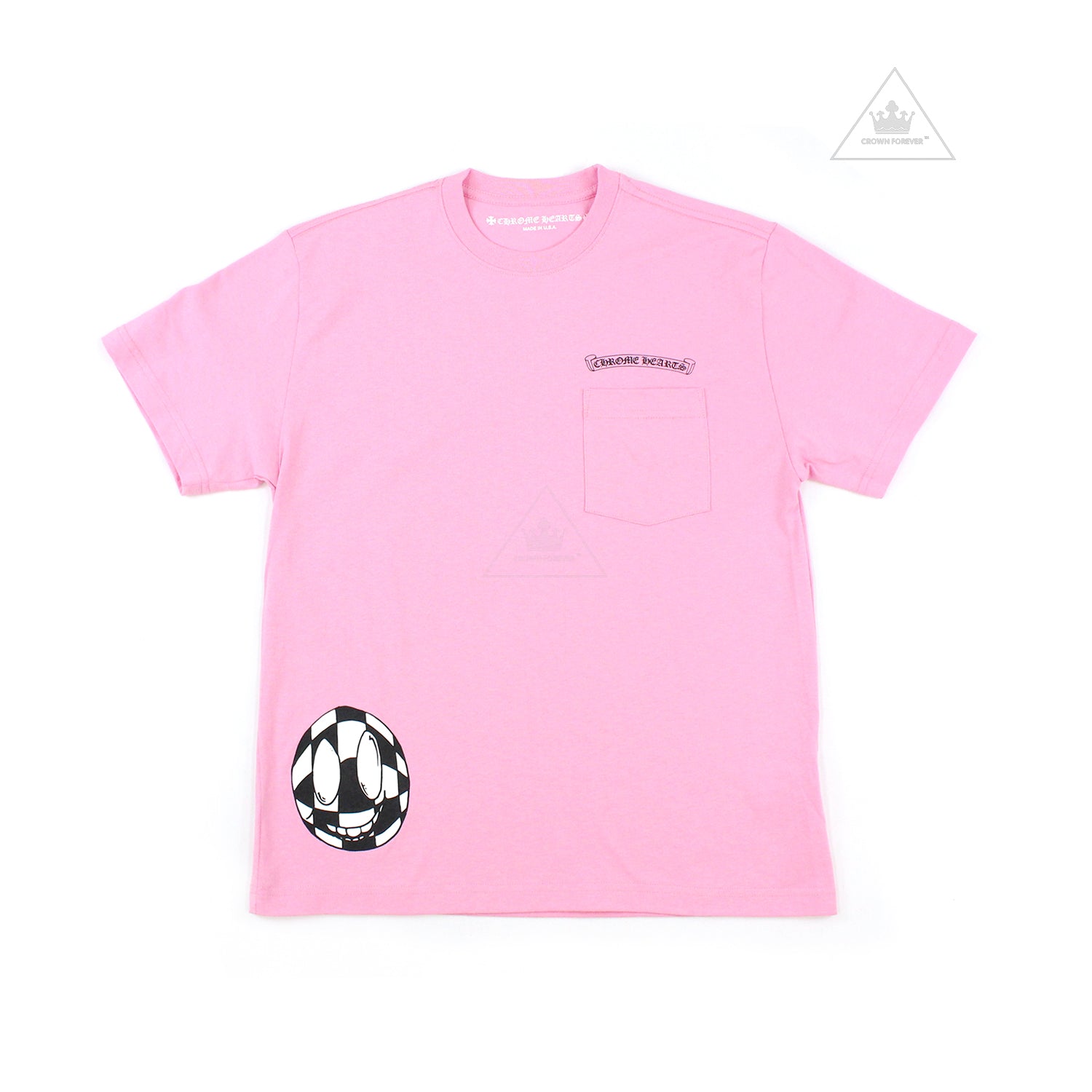Chrome Hearts Matty Boy Vanity Affair Short Sleeve T Shirt Pink – Crown ...