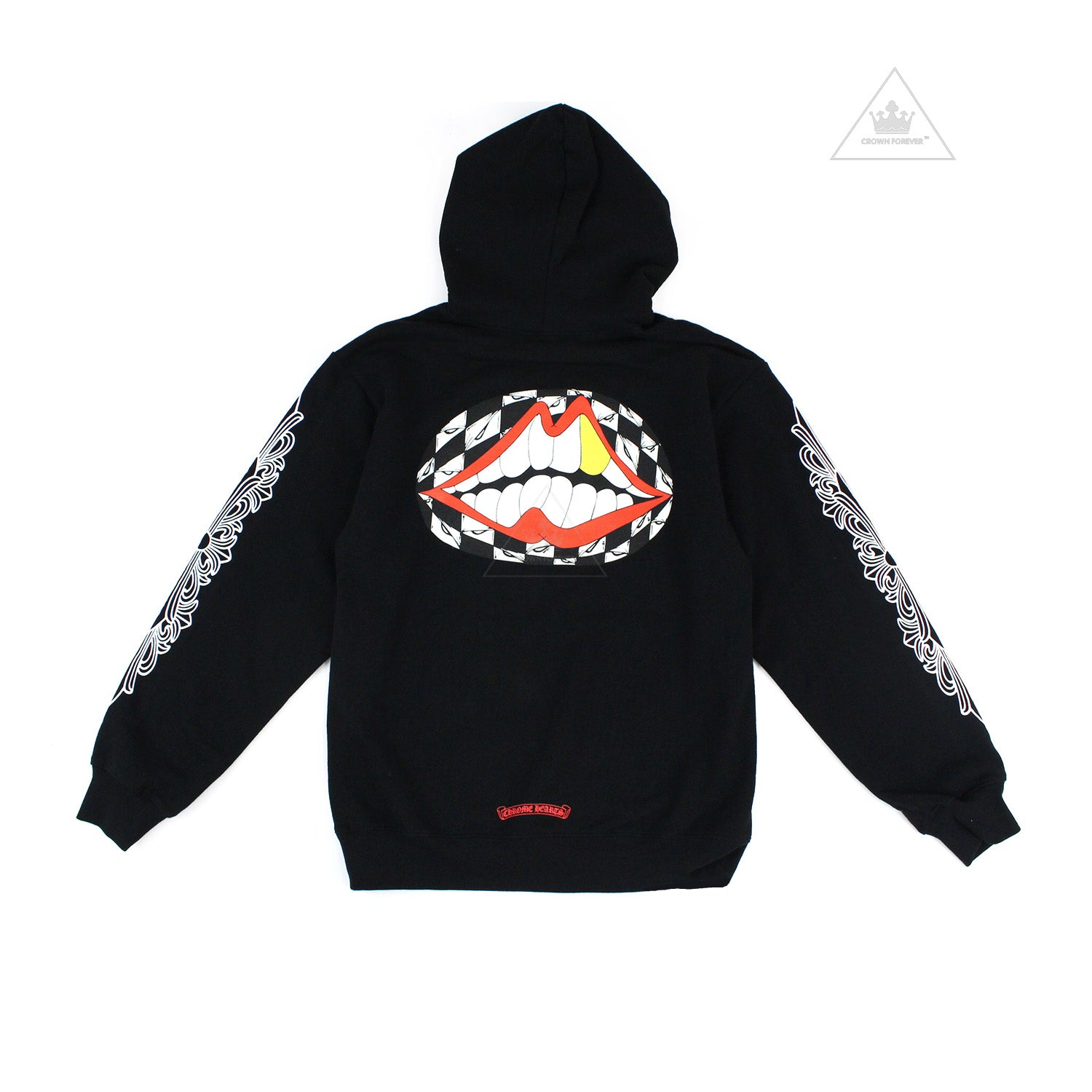 reverse weave pullover hoodie