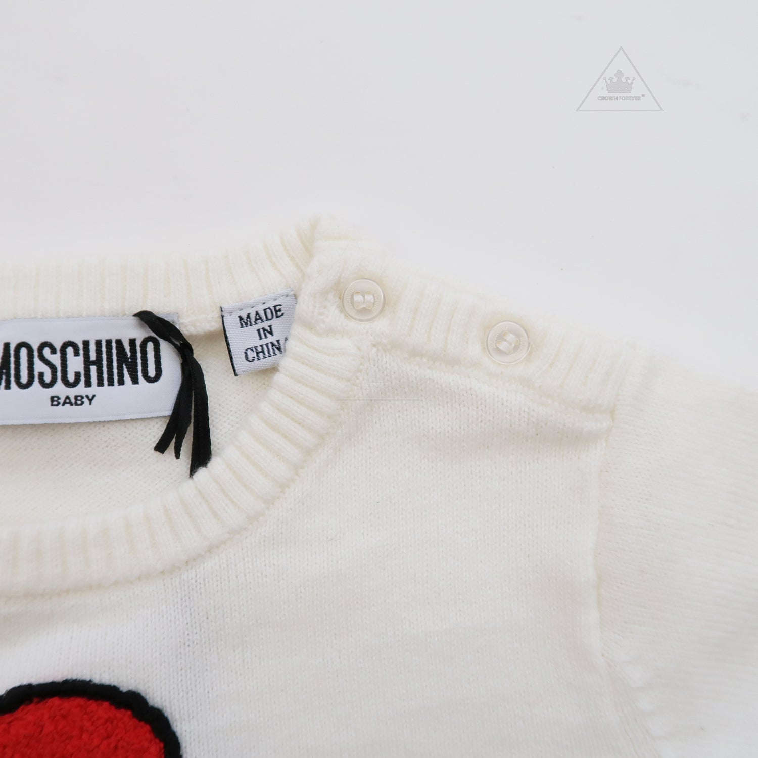 moschino baby sweater