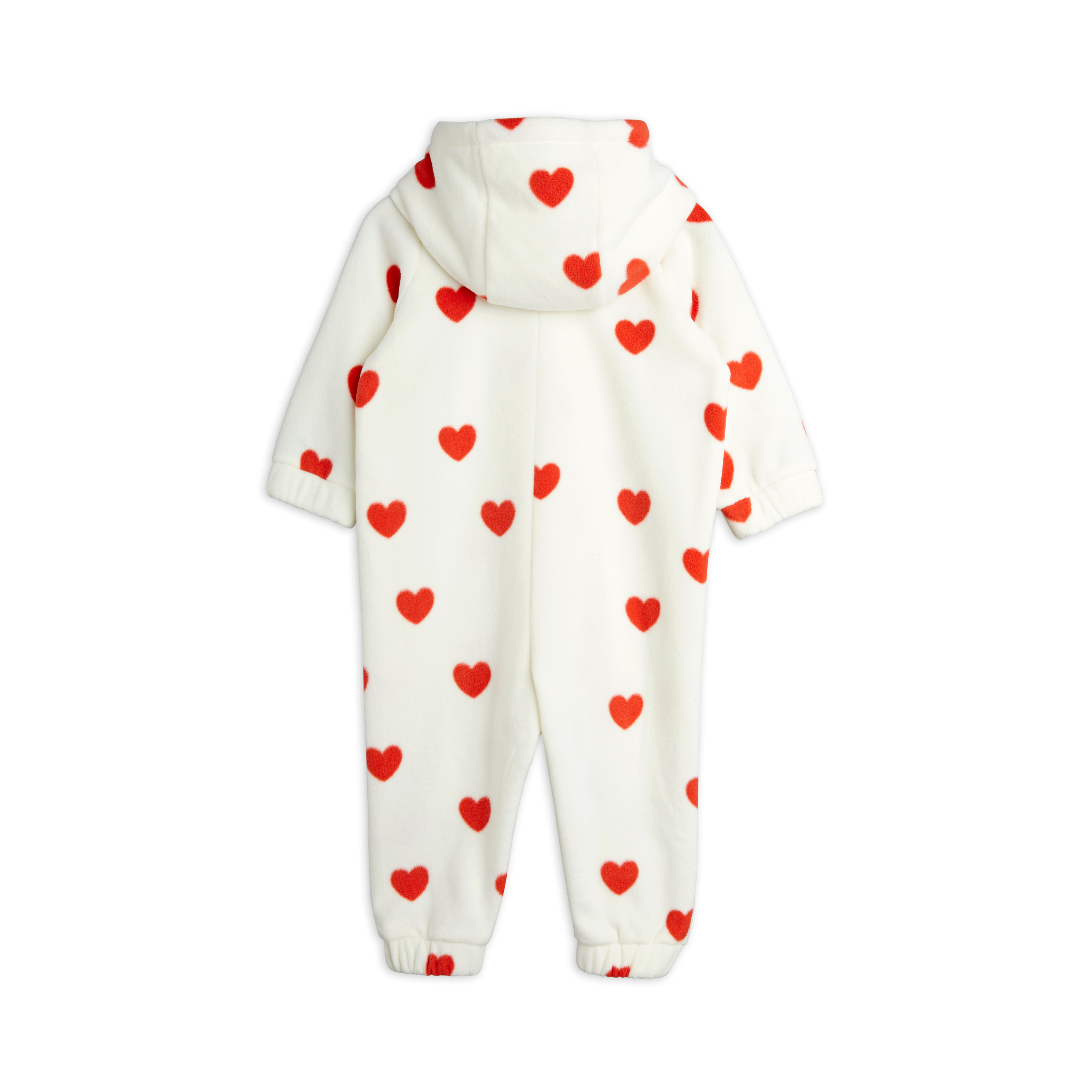 Mini Rodini Heart Fleece Onsie