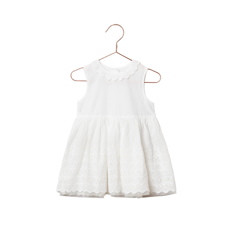 Noralee Georgia Dress White – Crown Forever