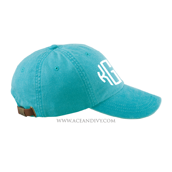 Monogrammed Baseball Hat – Ace & Ivy