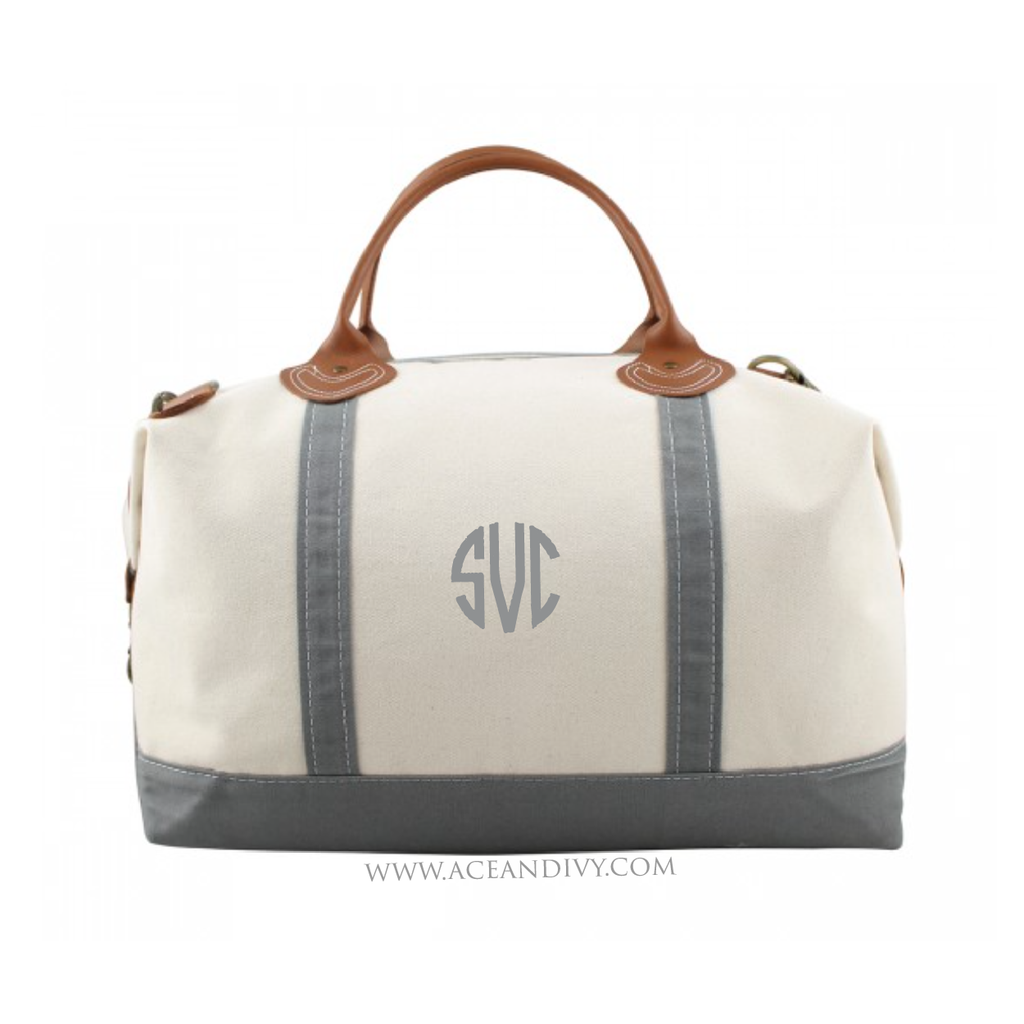 Monogrammed Weekender Bag – Ace & Ivy