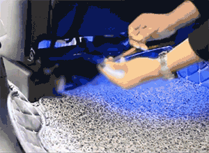 Multicolor Car Led Interior Atmosphere Lights With Music Activation