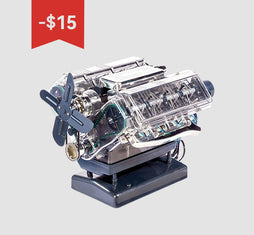 V8 Engine Model Kit that Works