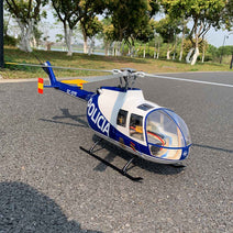 FLYWING BO105 470 Size 2.4G 6CH Military RC Helicopter With H1 Flight Controller,GPS and Adjustable Left/Right-Handed Controls Nav Image 4