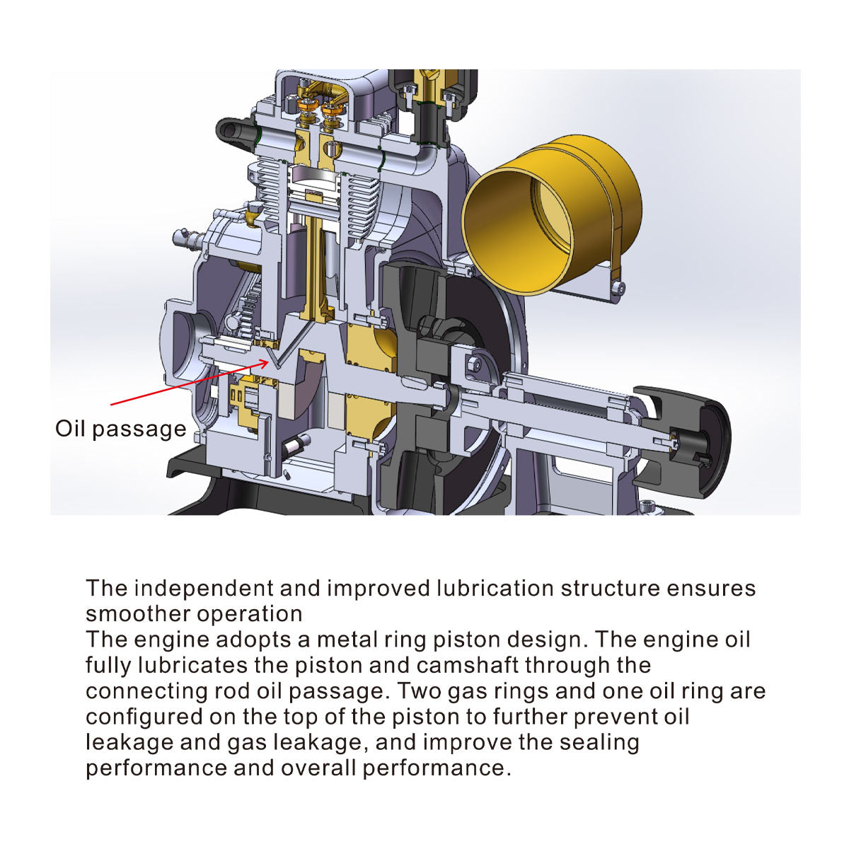 retrol×okmo 185 micro single-cylinder 4-stroke gasoline engine model for classic vintage tractor