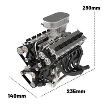 ENJOMOR V12 Engine GS-V12 72CC DOHC 4-Stroke 12-Cylinder 48-Valve Water-Cooled Electric Start Gasoline Engine Model - V12 Engine Model That Works Nav Image 20