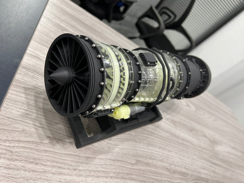 TECHING F135 Engine Metal DIY Mini Turbojet Engine Model - Enginediy
