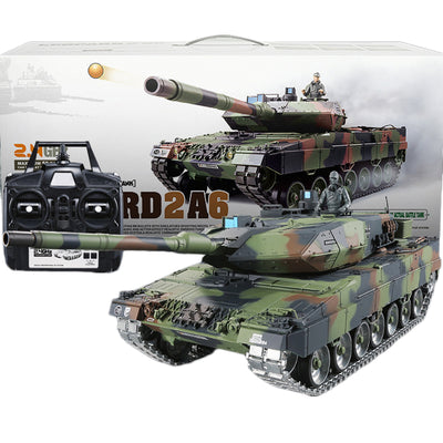 1/16 RC Tank German Leopard 2A6 Main Battle Tank 2.4G Remote