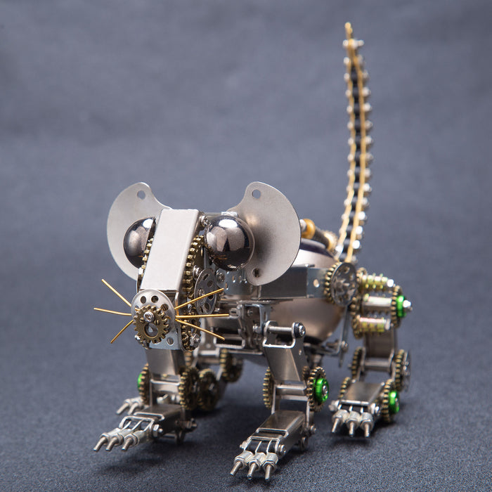 3D Metal Steampunk Puzzle Mechanical Easter Mouse Model DIY Assembly A–  EngineDIY