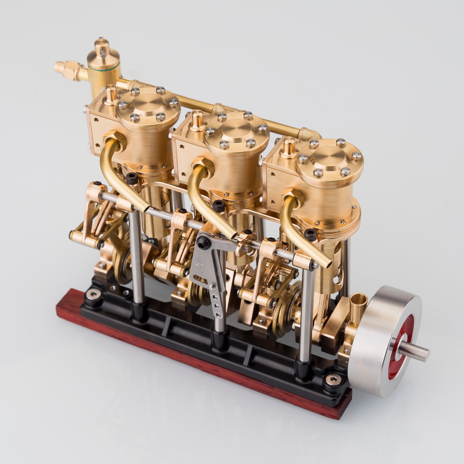 KACIO LS3-13S Steam Engine 3-cylinder Reciprocating Engine with