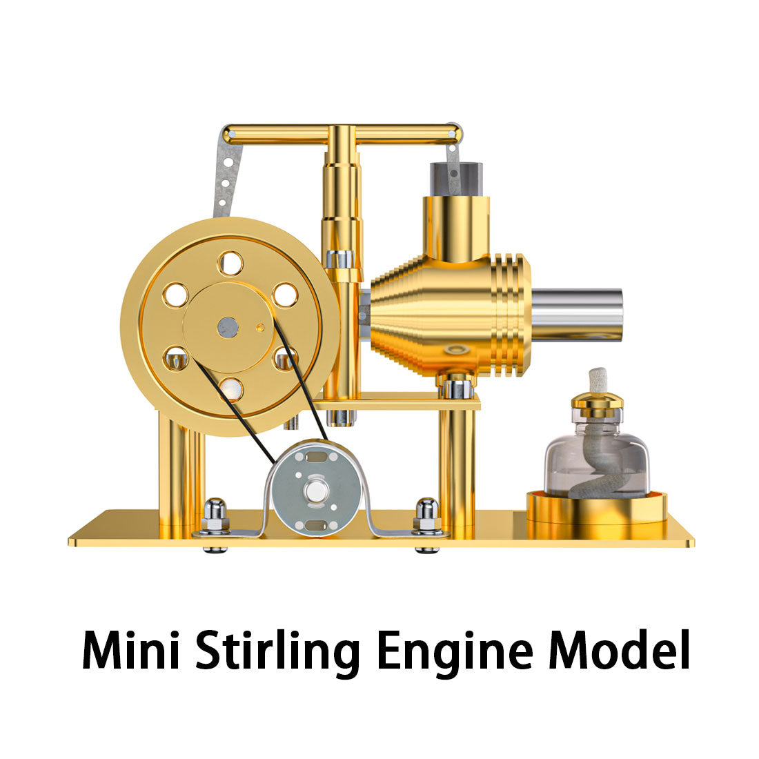 ENJOMOR DIY Stirling Engine Model Kit - Metal Balance Hot Air