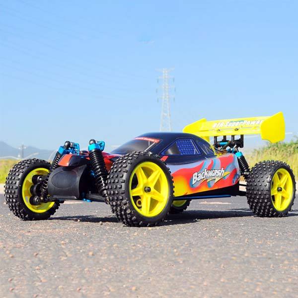 nitro powered rc truck