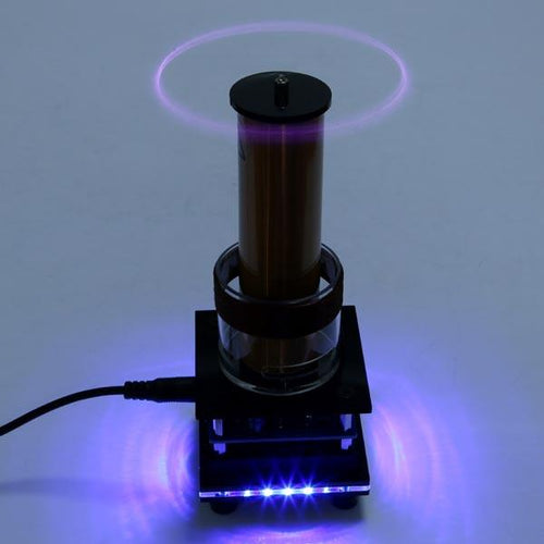 Singing Tesla Coil Music Kit Plasma Loudspeaker Wireless Transmission  Experiment Desktop Toy Model - Enginediy