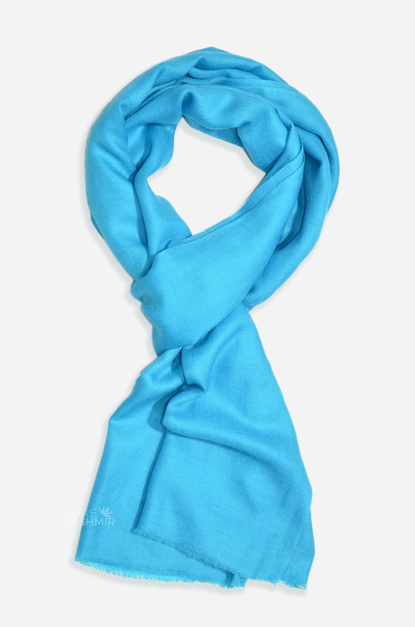 turquoise cashmere scarf