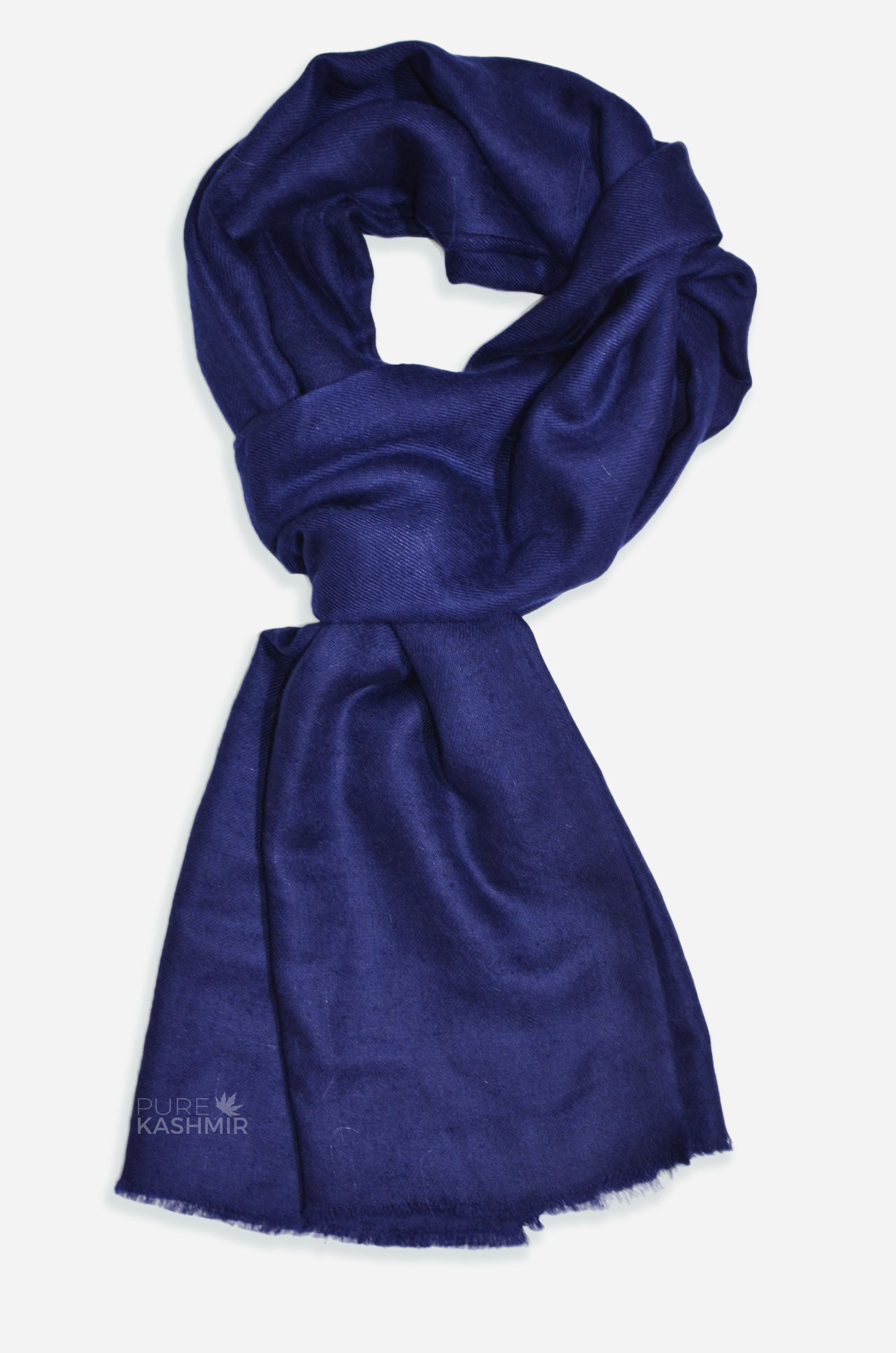 navy cashmere shawl