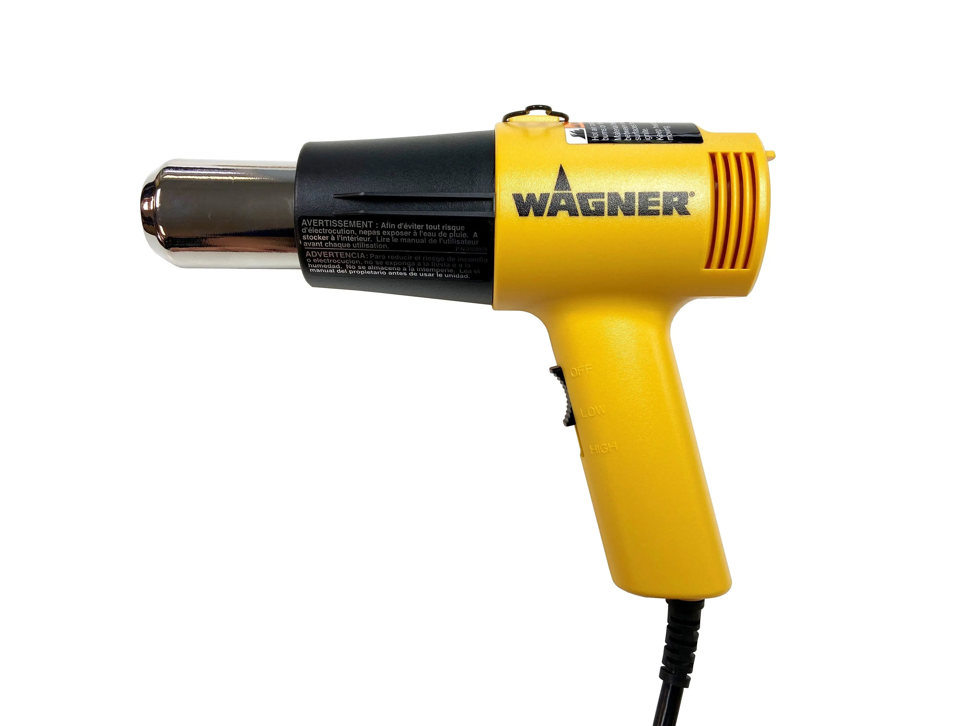 TACKLIFE Mini Heat Gun, 350W/662°F Hot Air Gun with 6.56Ft Long