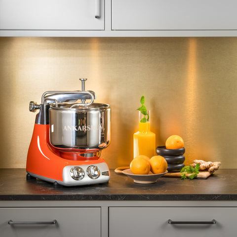 Ankarsrum Kitchen Mixer AKM6230 - Pure Orange - Juicerville