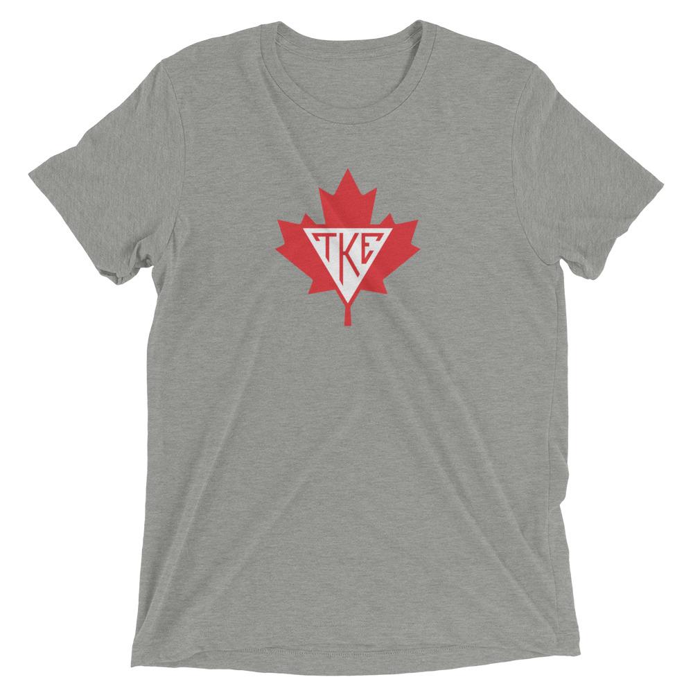Tau Kappa Epsilon Canadian House Plate Short T-Shirt - TKE DesignerGreek2