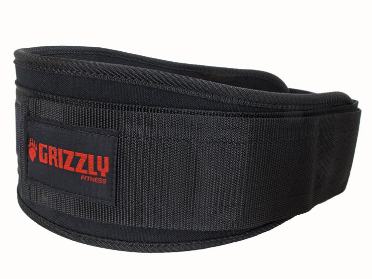 Grizzly Fitness Soflex Nylon Pro Weight Training Belt for Men and Wome ...