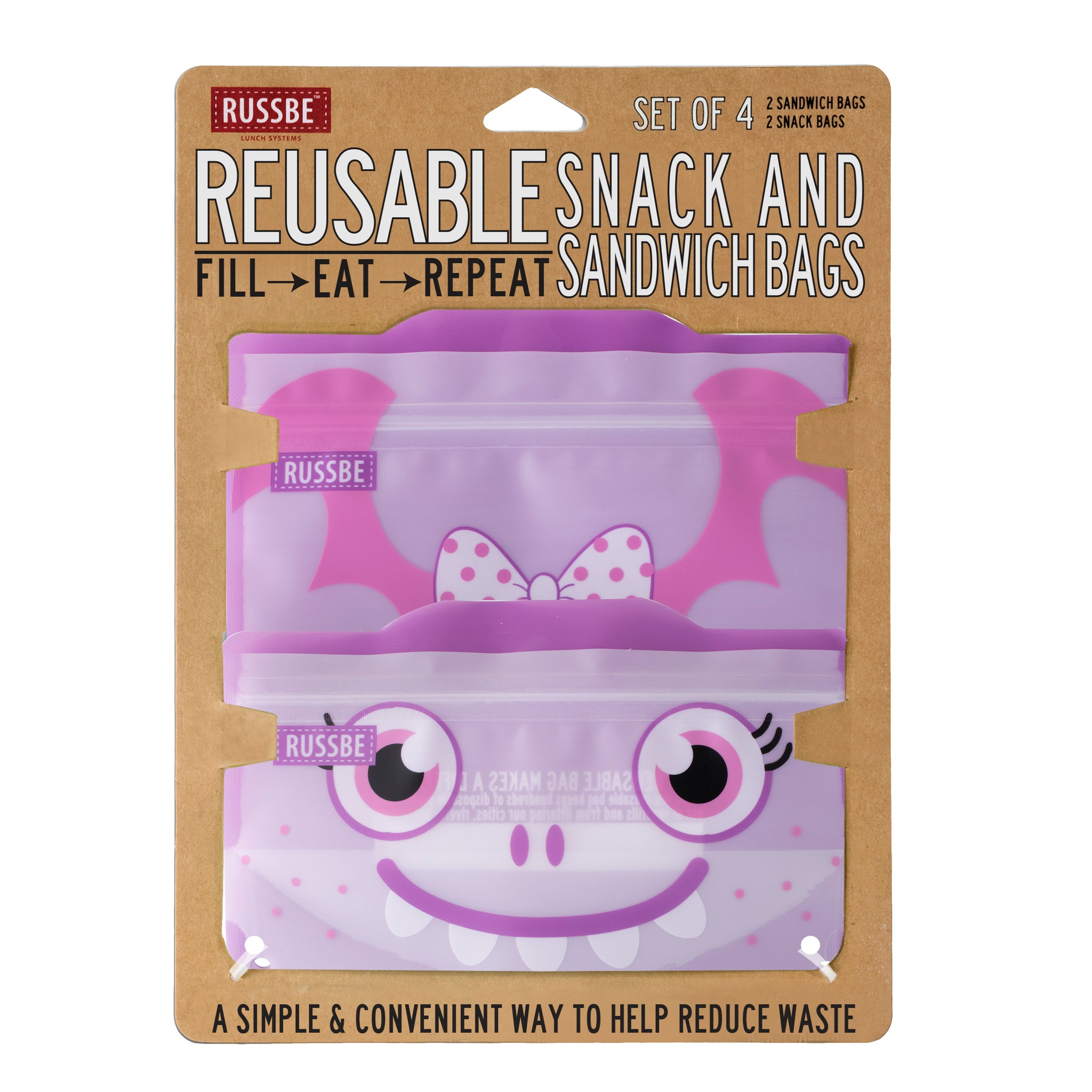 russbe reusable snack bags