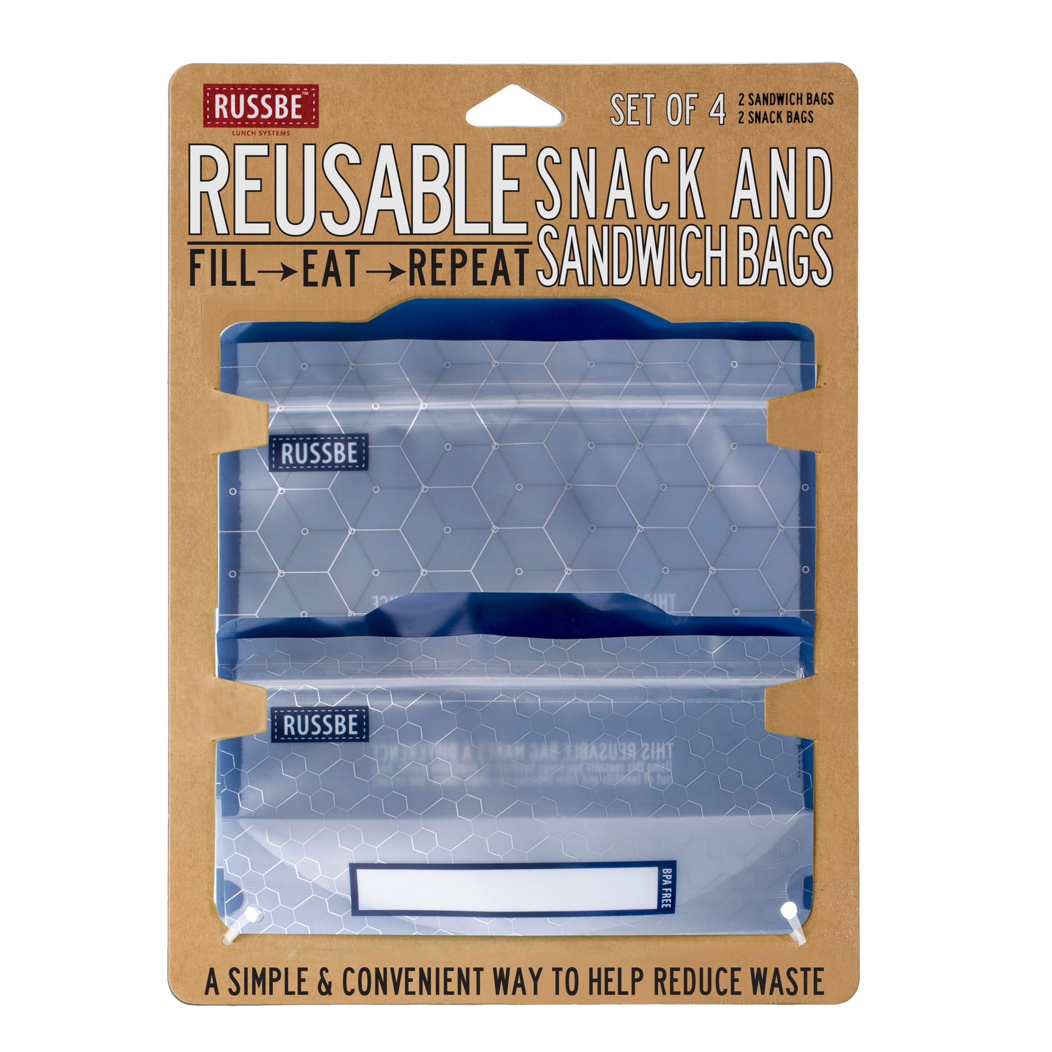 russbe reusable snack bags