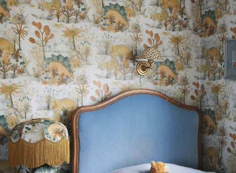 Kids bedroom wallpaper Gaudion Furniture