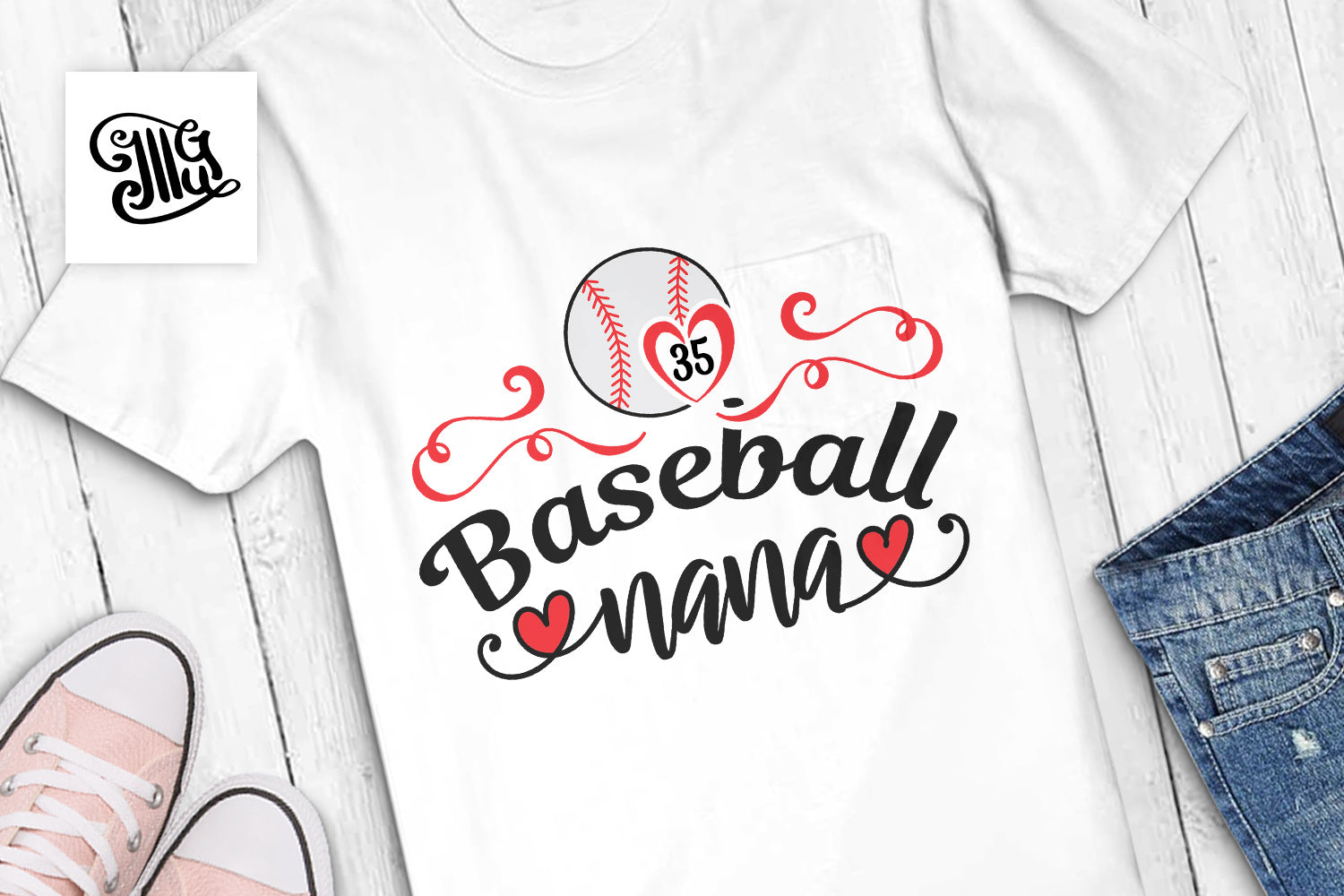 Download Baseball Nana Svg For Baseball Shirts For Grandma Baseball Svg Illustrator Guru