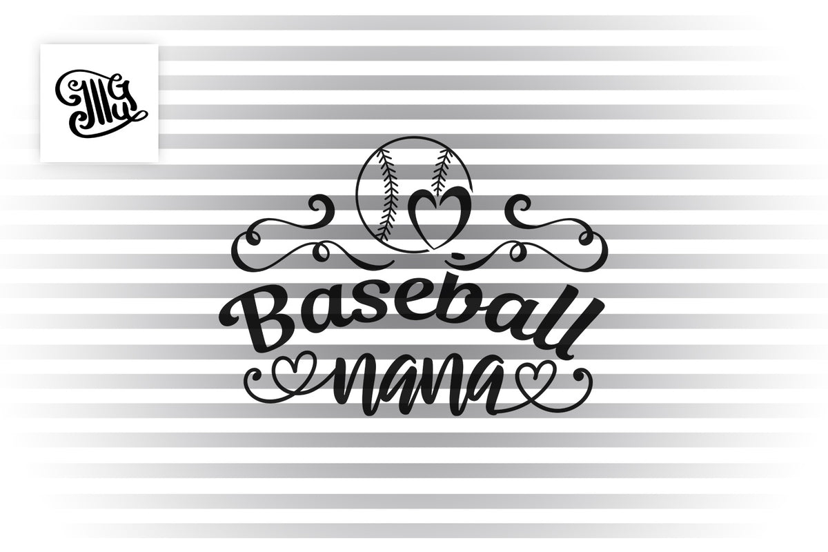 Download Baseball Nana Svg for Baseball Shirts for Grandma ...
