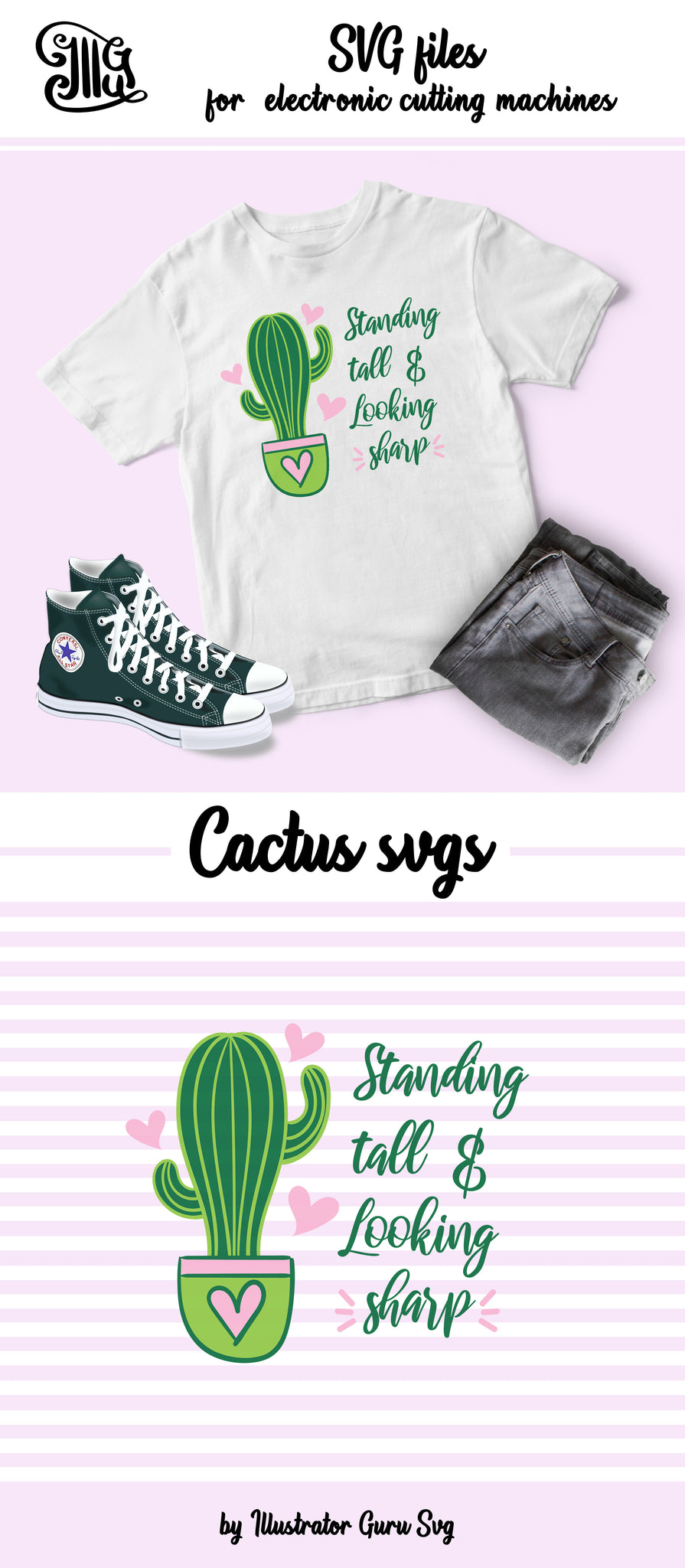 Standing Tall And Looking Sharp Svg Cactus Outline Svg Cactus In P Illustrator Guru