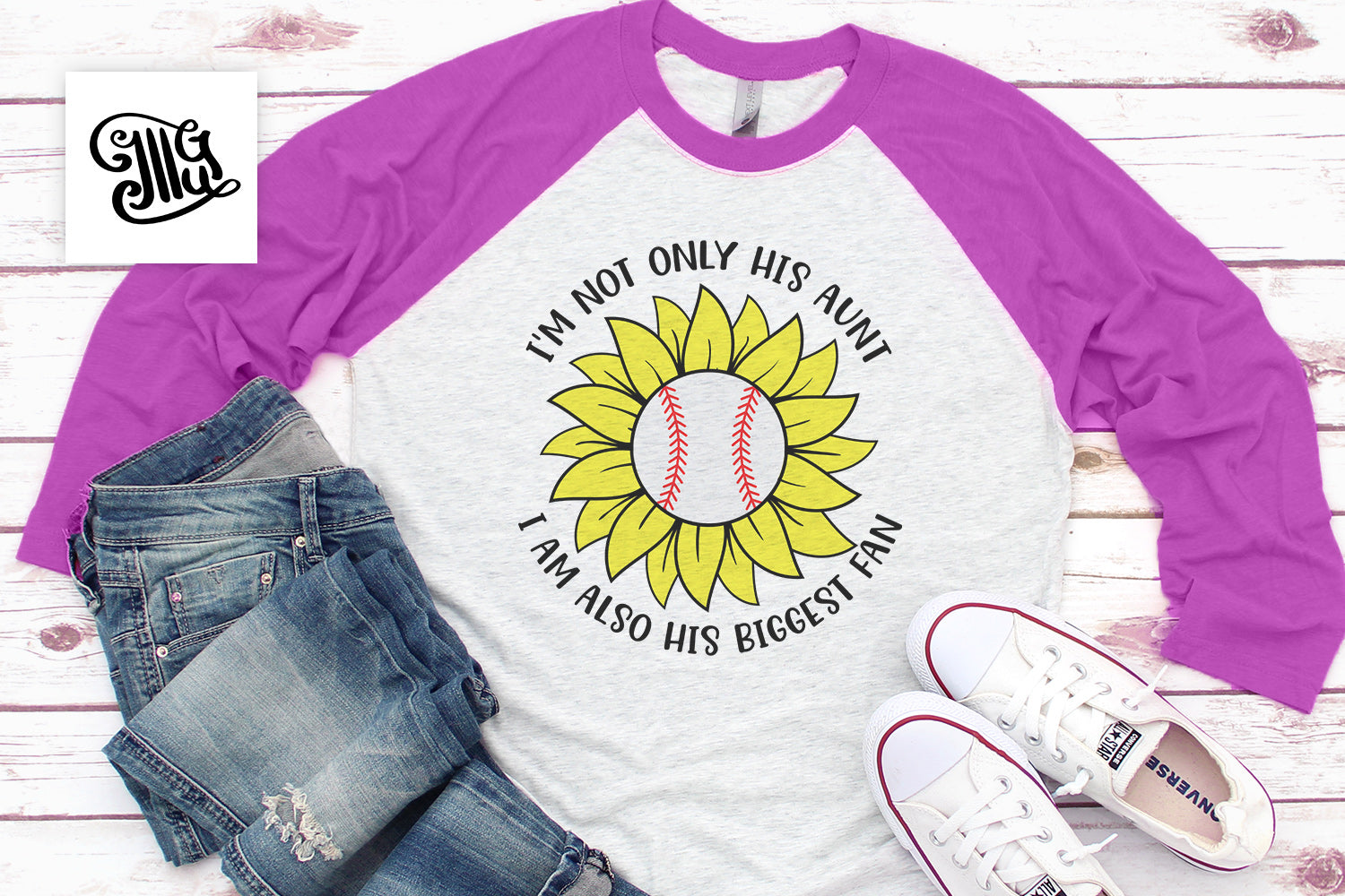 Download Baseball Aunt SVG, Baseball Clipart, Sunflower PNG ...