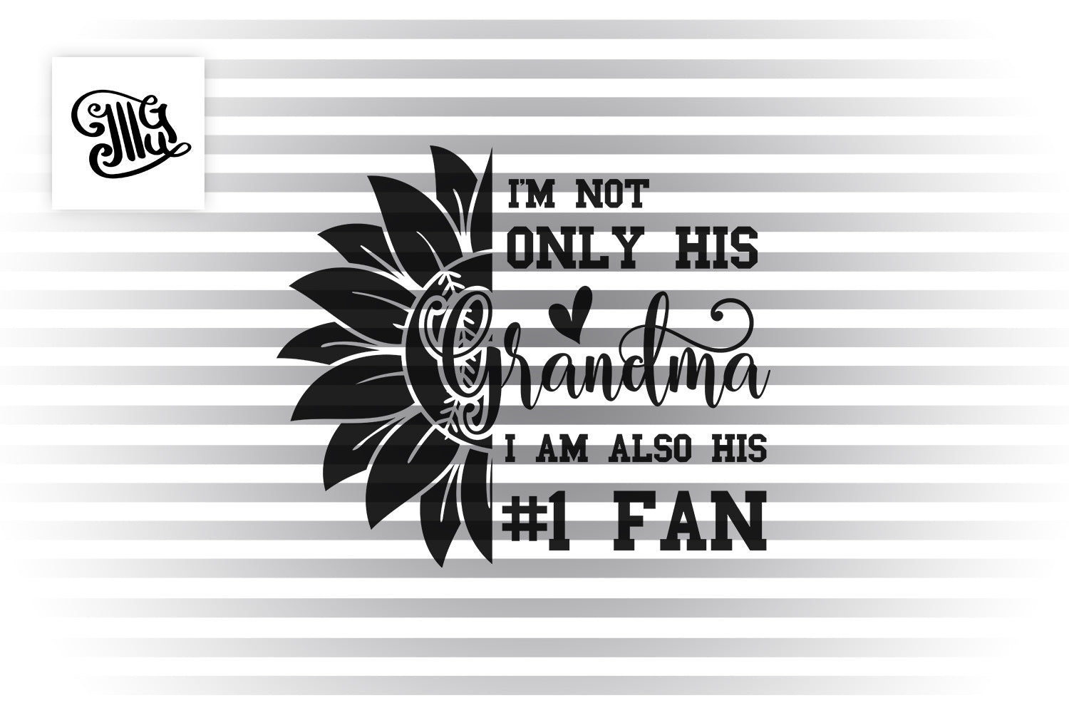 Download I'm not only his Grandma Svg for Baseball Shirts for ...