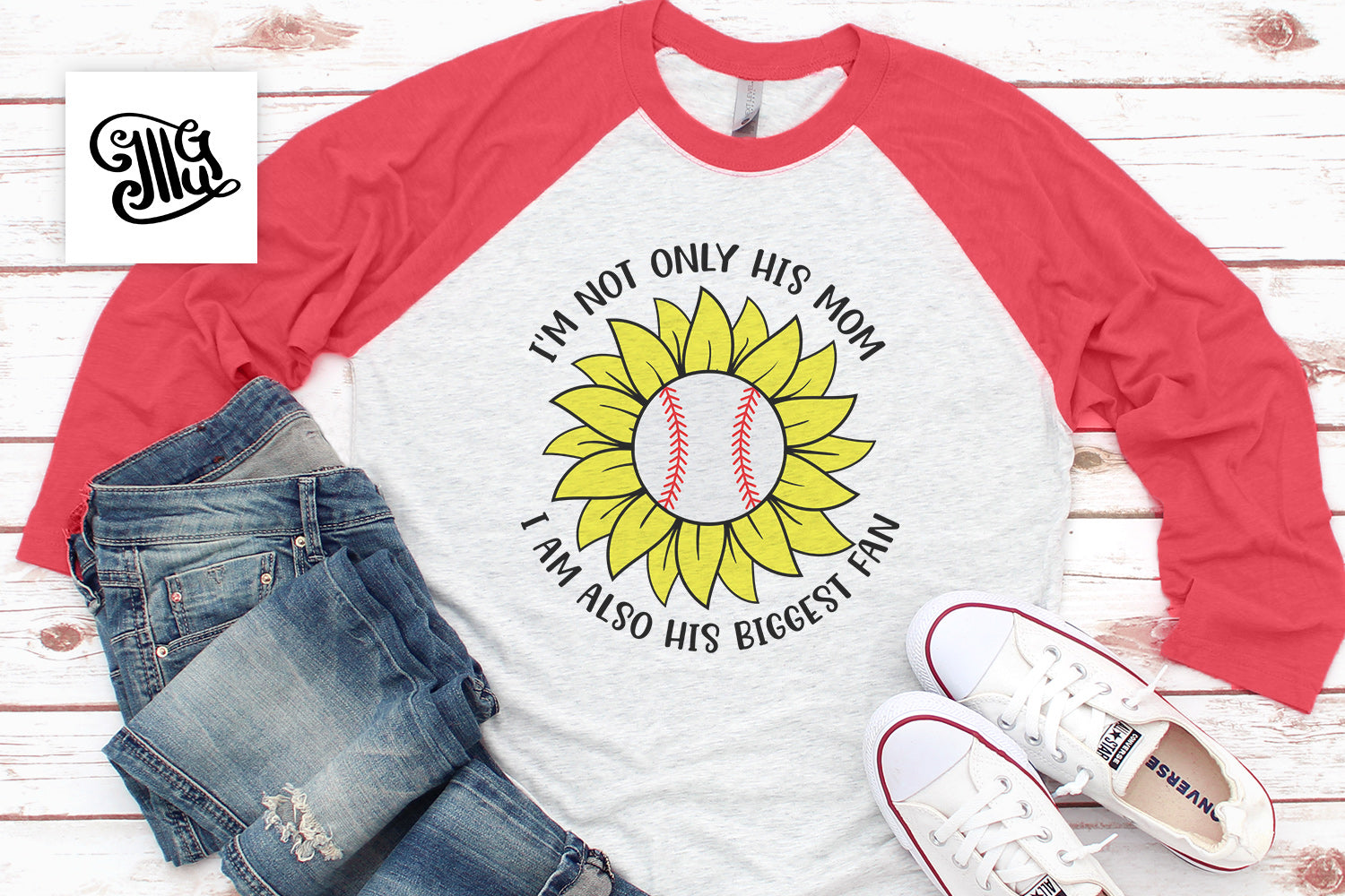 Baseball Sunflower Svg Cut Files Baseball Svg Summer Clipart Baseba Illustrator Guru