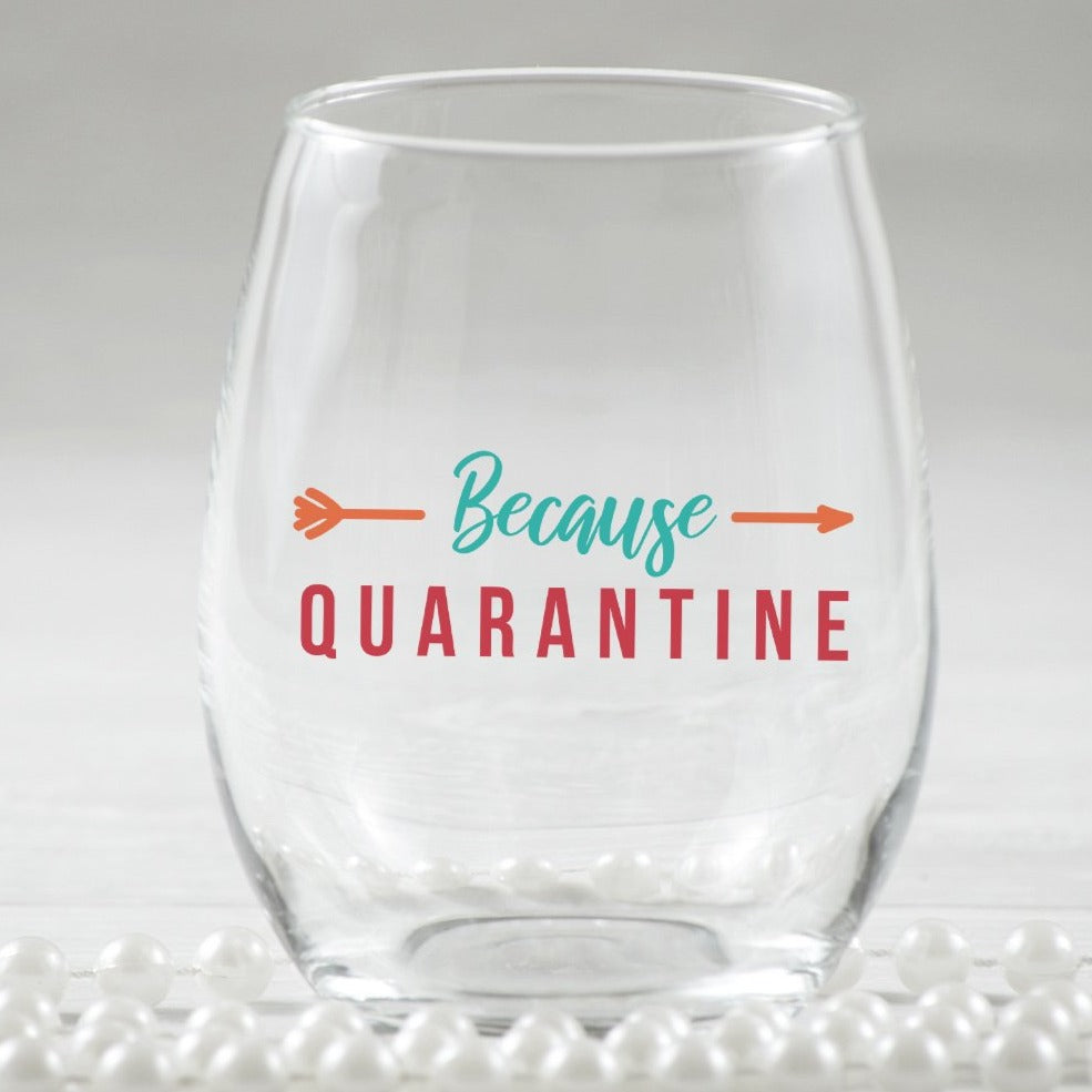 Quarantine Svg for Quarantine Wine Glass Gifts, Flu ...