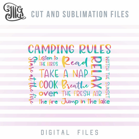 Free Free 318 Camping Rules Svg Free SVG PNG EPS DXF File