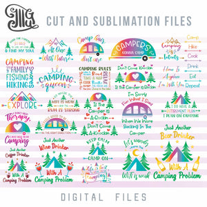 Free Free 278 Camping Svg Bundle SVG PNG EPS DXF File