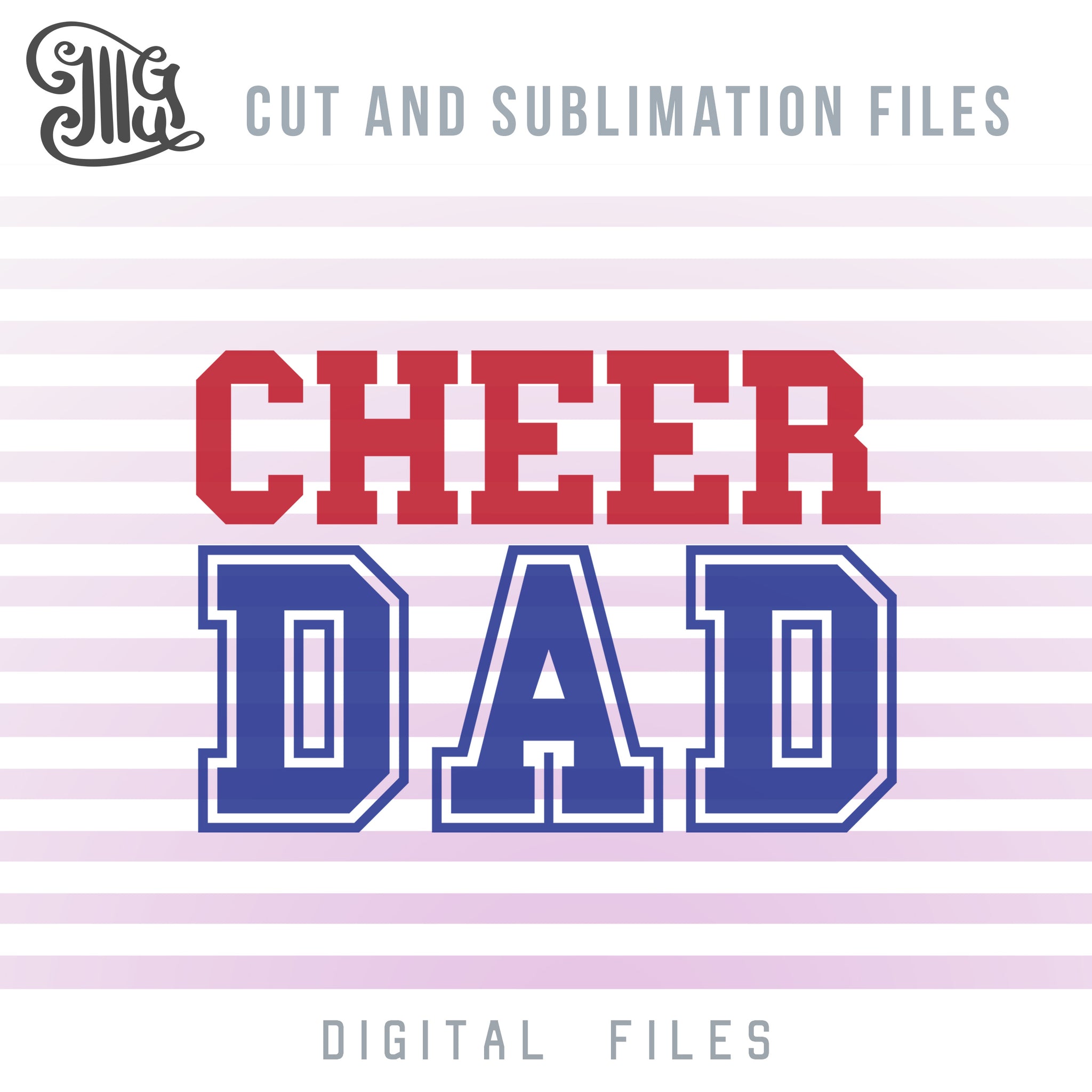 Download Cheer Dad SVG, Cheer Clipart Images, Cheer Silhouette PNG, Cheerleadin - Illustrator Guru