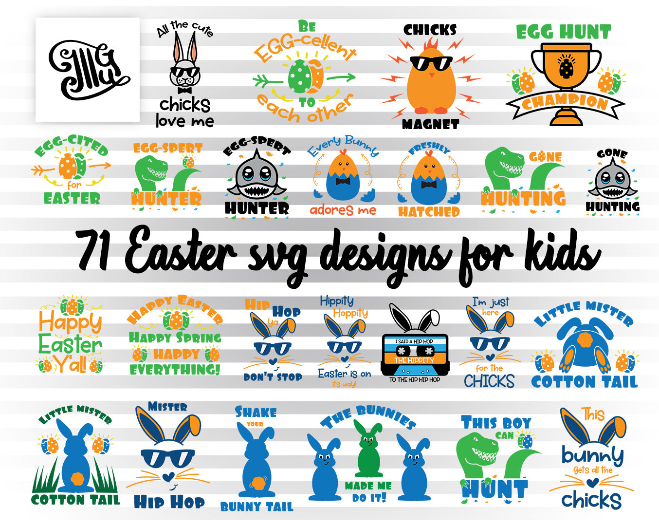 Download Easter Svg Bundles For Kids Boy Easter Shirt Svg Easter Bunny Svg Illustrator Guru