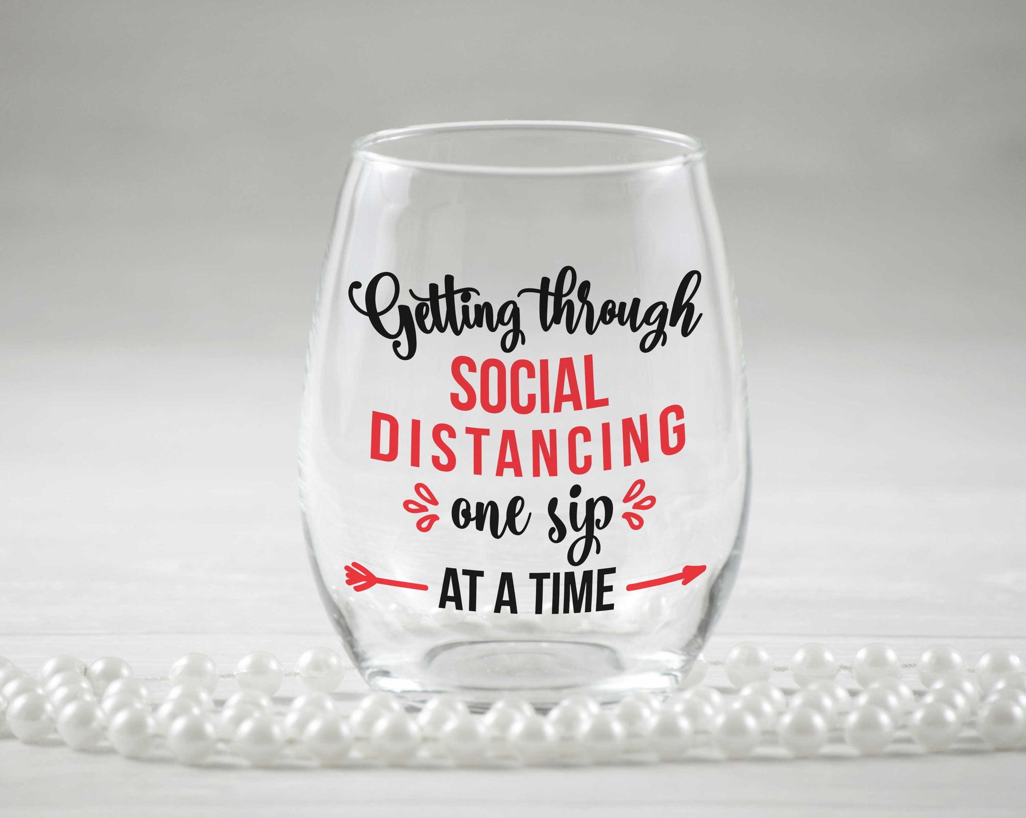 Download Social Distancing Svg Cut File For Wine Glasses Quarantine Wine One S Illustrator Guru