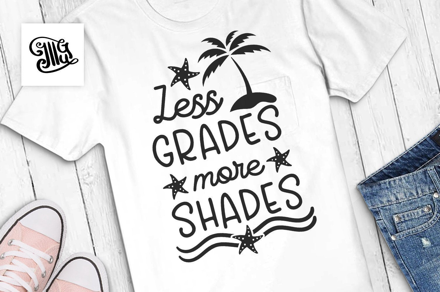 Download Less Grades More Shades Svg Teacher Vacation Svg Funny Teacher Svg Illustrator Guru