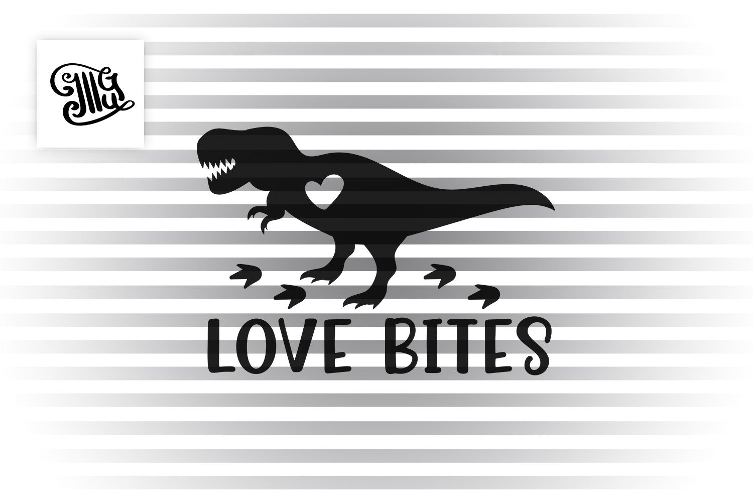 Love Bites Svg Girl Dinosaur Svg Dinosaur With Bow Svg Dinosaur Wit Illustrator Guru