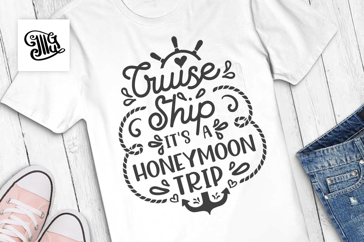 Download Cruise Ship It S A Honeymoon Trip Svg Cruise Svg Ship Svg Ship Whee Illustrator Guru