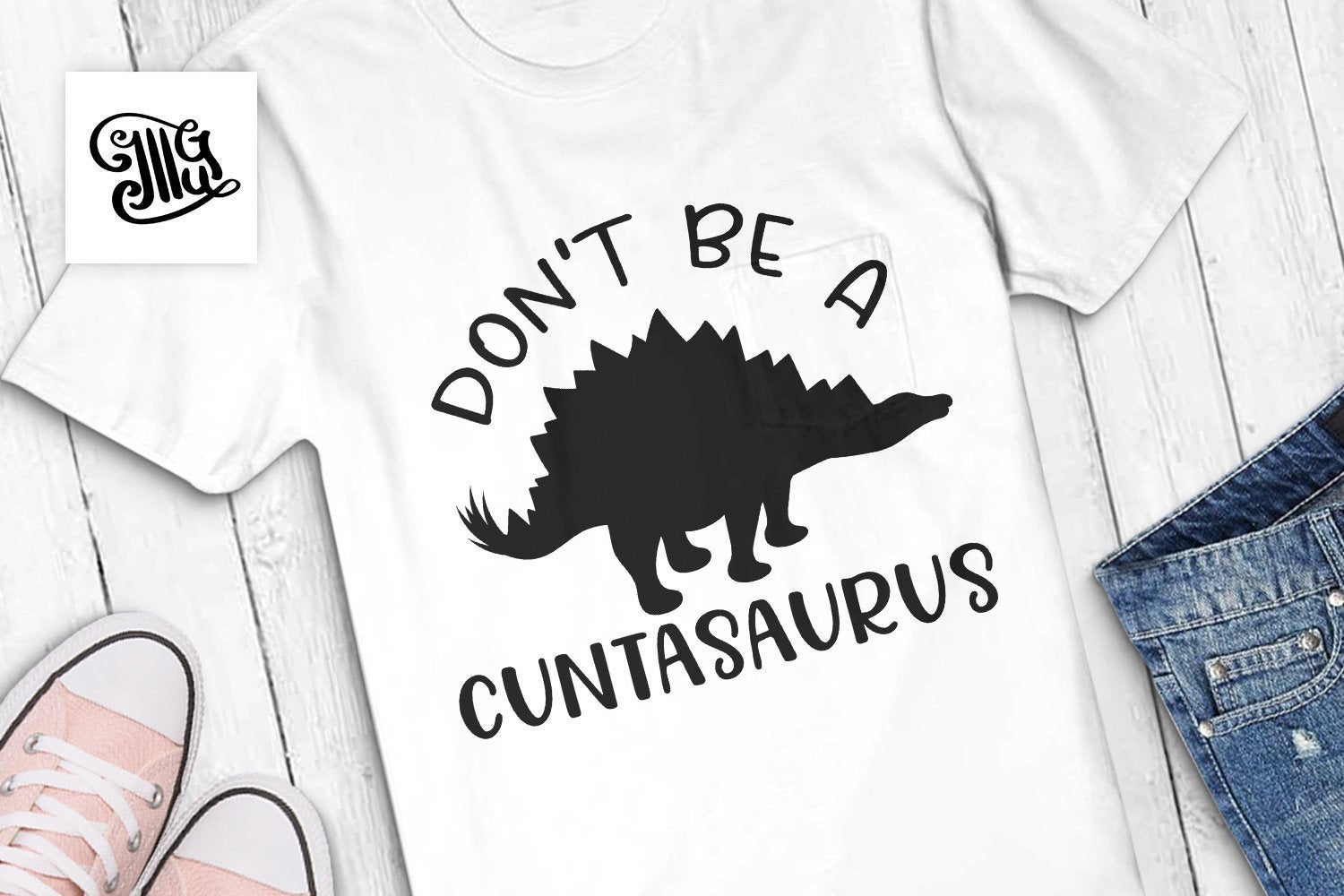 Download Don T Be A Cuntasaurus Svg Dinosaur Girl Svg Girl Svg Funny Girl Sa Illustrator Guru