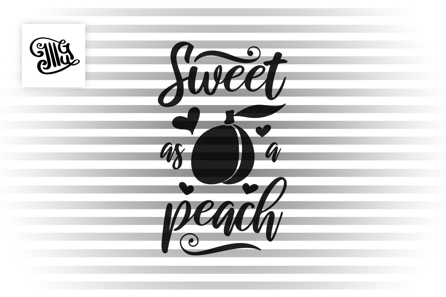 Download Sweet As A Peach Svg Southern Girl Svg Southern Svg Southern Clipar Illustrator Guru