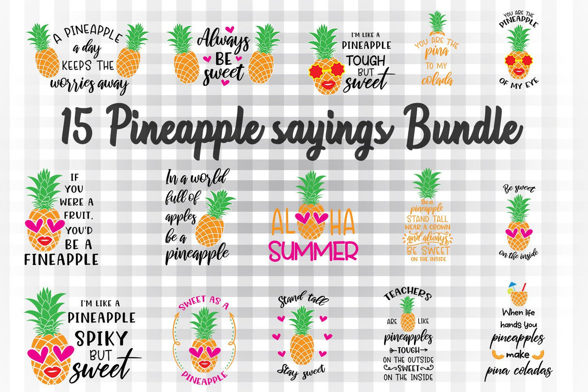 Download Pineapple svg bundle, pineapple svg, pineapple saying svg ...